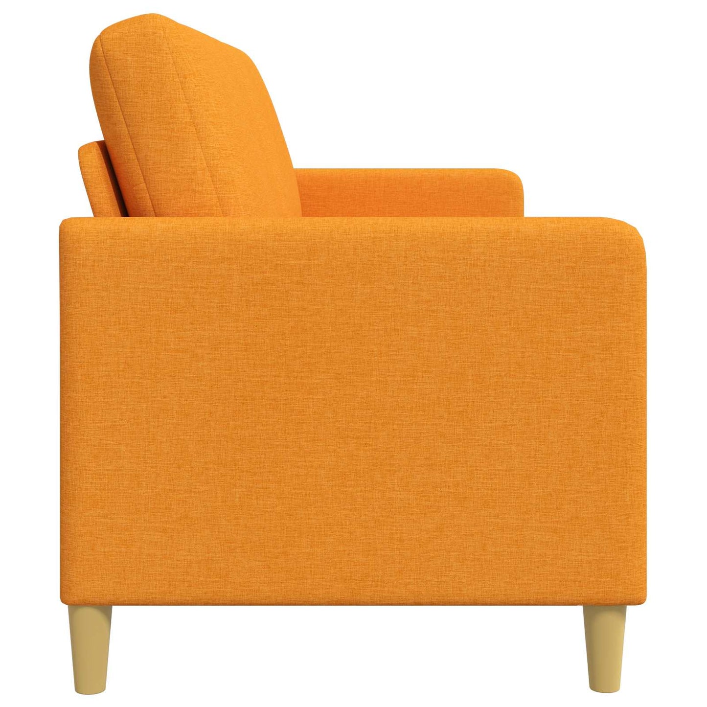 Divano con Storage Giallo Scuro 152 x 78 x 87 cm Poliestere