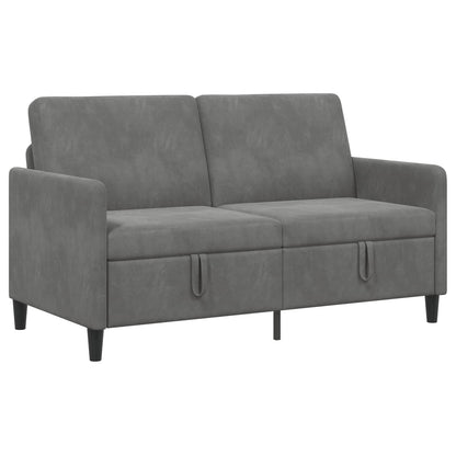Divano con Storage Grigio Scuro 152 x 78 x 87 cm Poliestere | homemem39