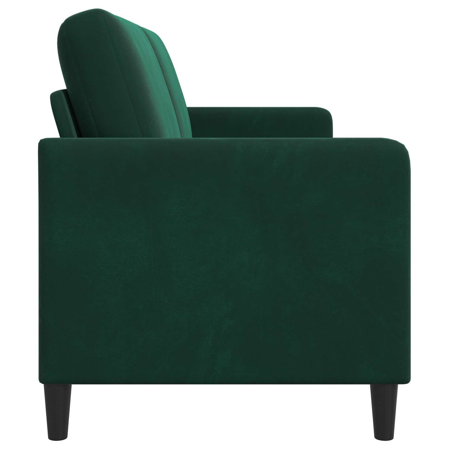 Divano con Storage Verde Scuro 152 x 78 x 87 cm Poliestere