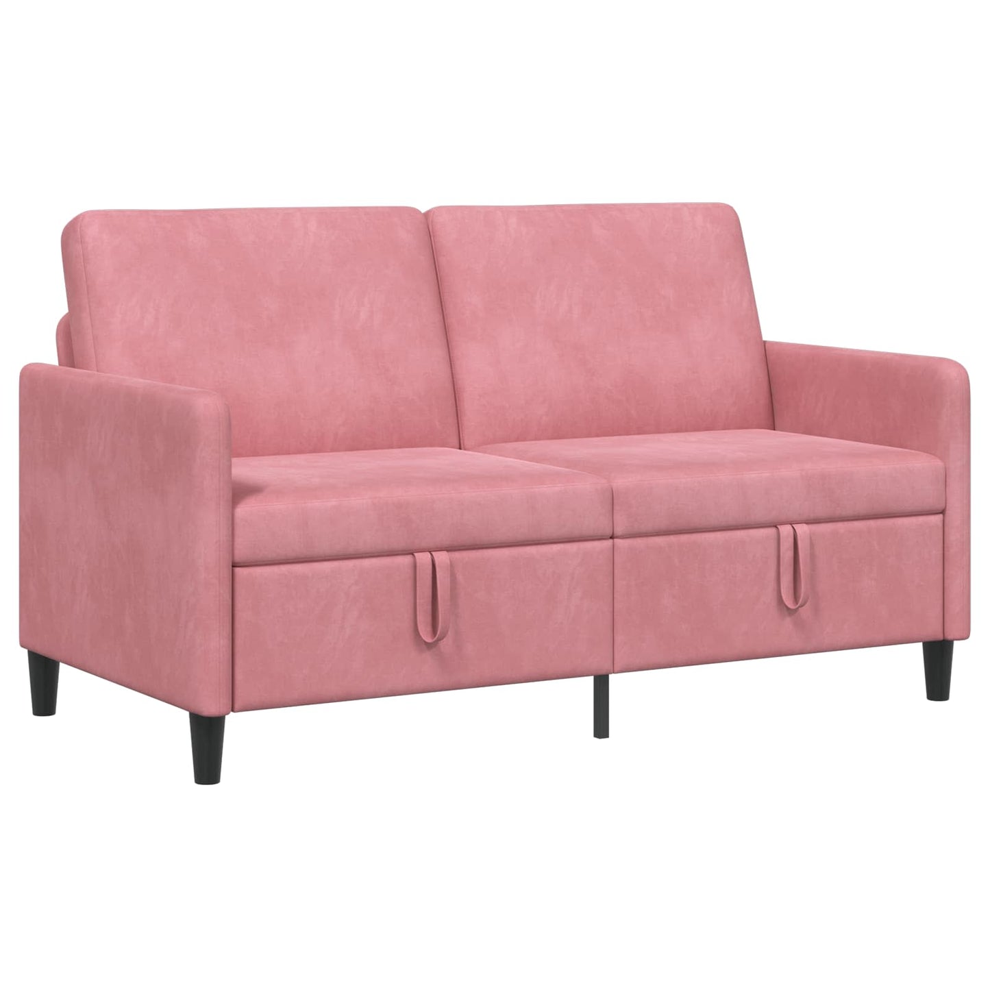 Divano con Storage Rosa 152 x 78 x 87 cm Poliestere | homemem39