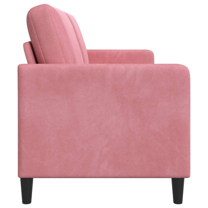 Divano con Storage Rosa 152 x 78 x 87 cm Poliestere | homemem39