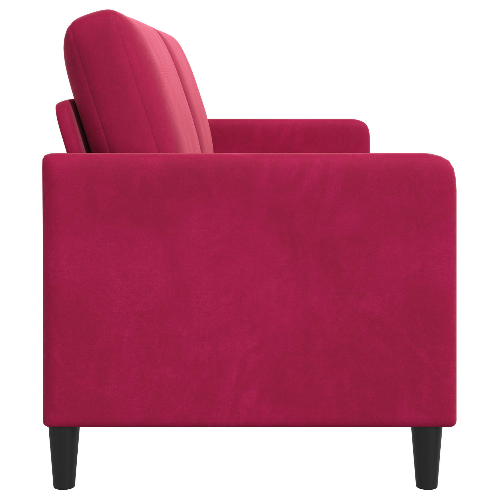 Divano con Storage Rosso Vino 152 x 78 x 87 cm Poliestere | homemem39