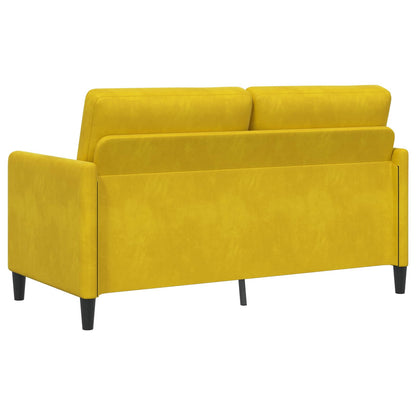 Divano con Storage Giallo 152 x 78 x 87 cm Poliestere | homemem39