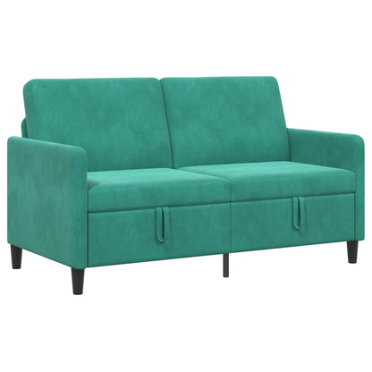 Divano con Storage Turchese 152 x 78 x 87 cm Poliestere | homemem39