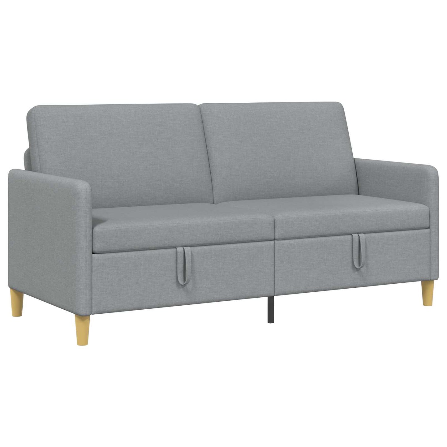 Divano con Storage Grigio Chiaro 172 x 78 x 87 cm Poliestere | homemem39