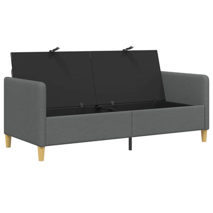 Divano con Storage Grigio Scuro 172 x 78 x 87 cm Poliestere | homemem39