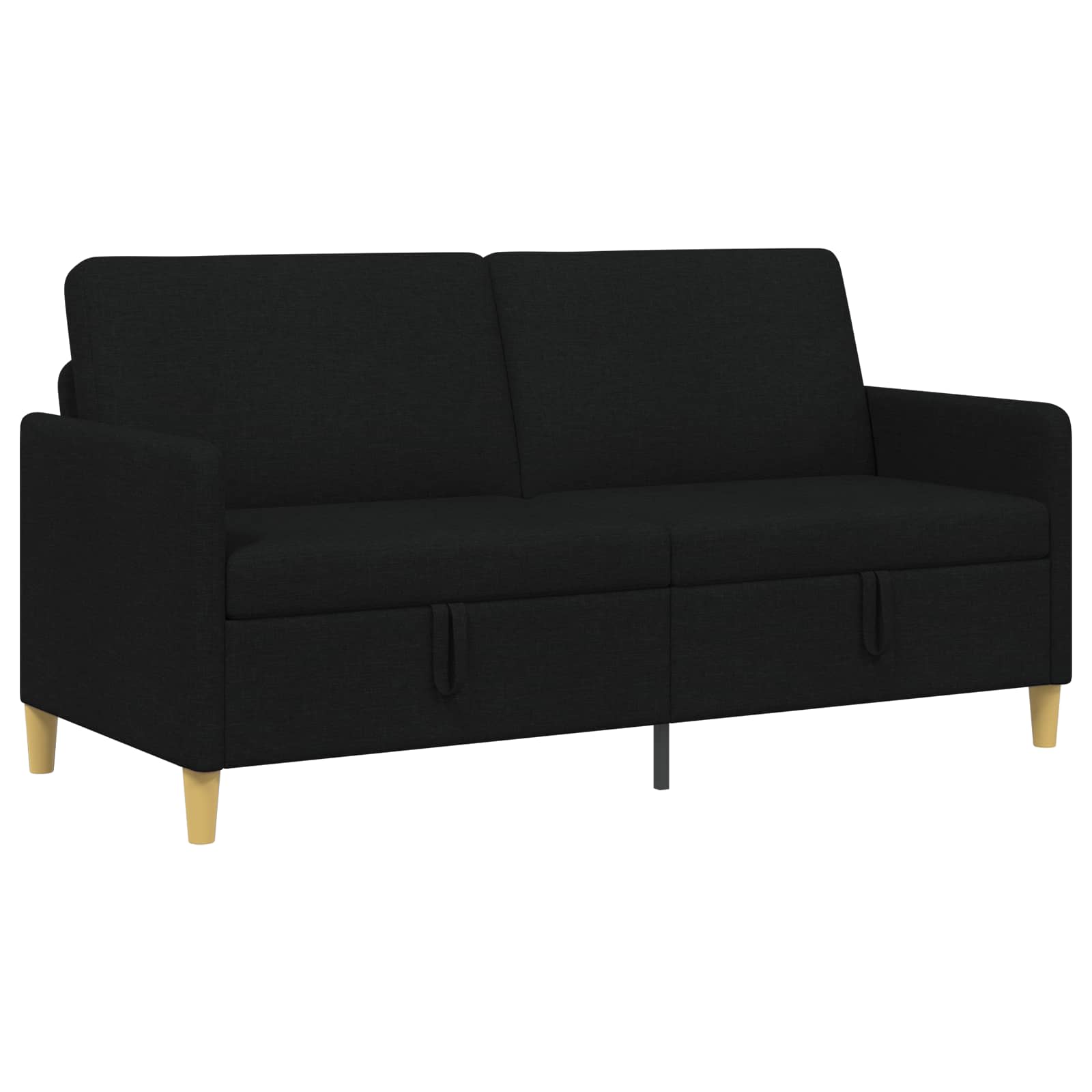 Divano con Storage Nero 172 x 78 x 87 cm Poliestere | homemem39