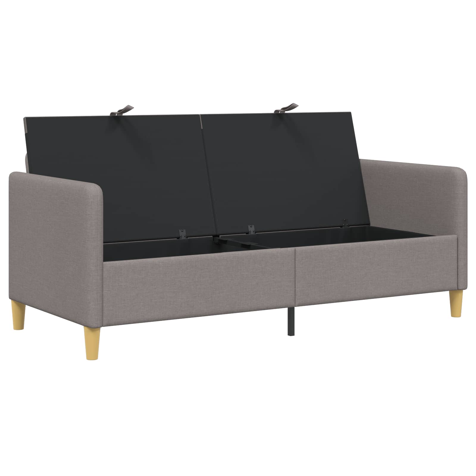 Divano con Storage Tortora 172 x 78 x 87 cm Poliestere | homemem39