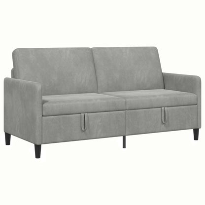 Divano con Storage Grigio Chiaro 172 x 78 x 87 cm Poliestere | homemem39