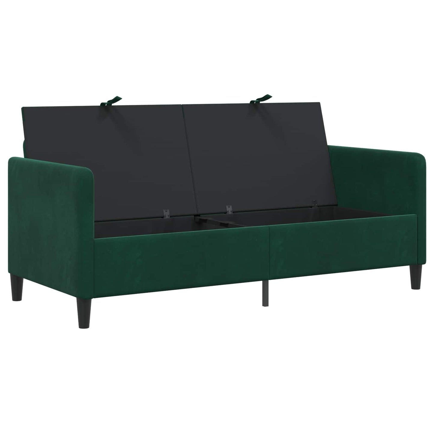 Divano con Storage Verde Scuro 172 x 78 x 87 cm Poliestere | homemem39