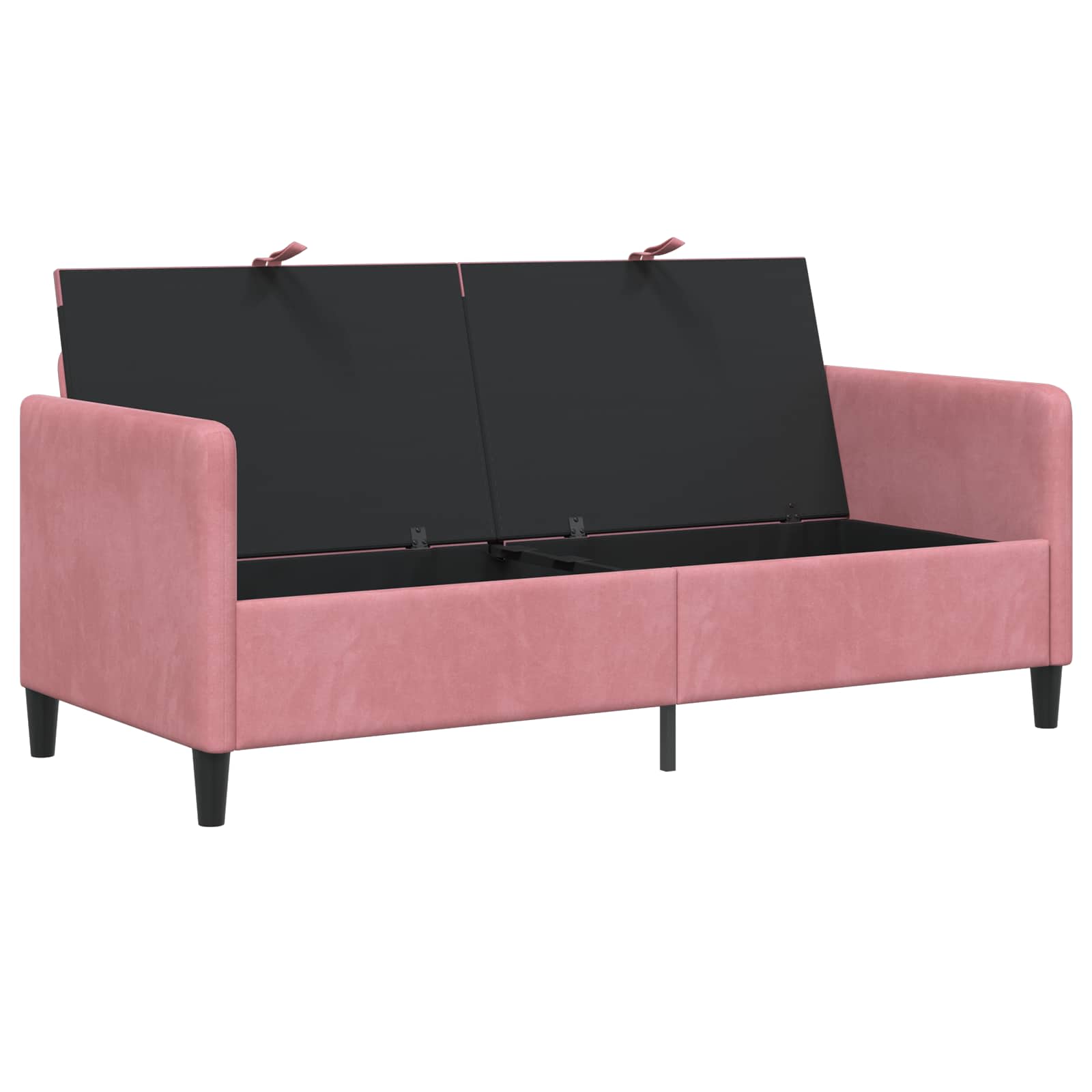 Divano con Storage Rosa 172 x 78 x 87 cm Poliestere | homemem39