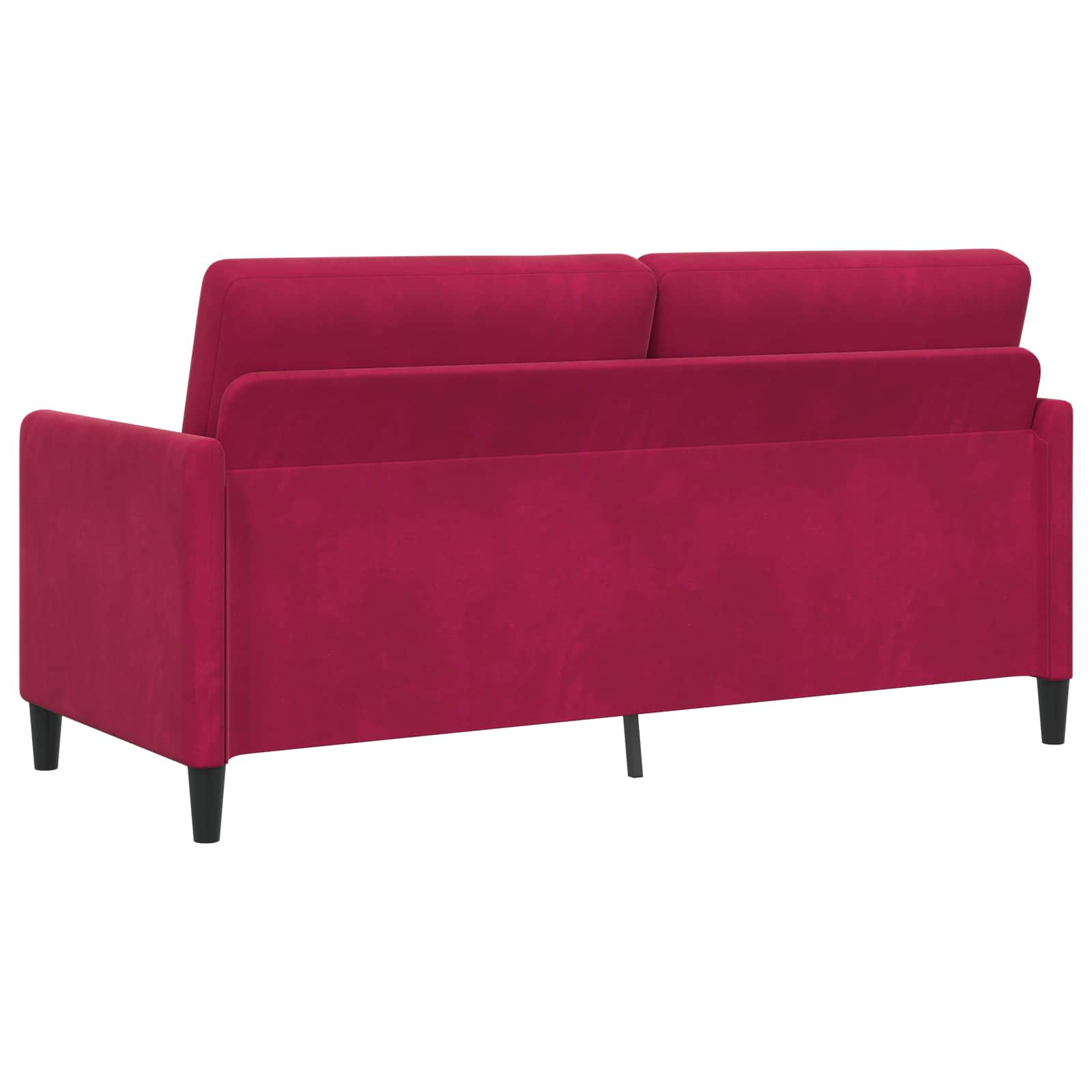 Divano con Storage Rosso Vino 172 x 78 x 87 cm Poliestere | homemem39