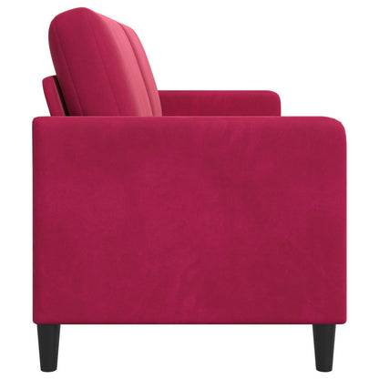 Divano con Storage Rosso Vino 172 x 78 x 87 cm Poliestere | homemem39
