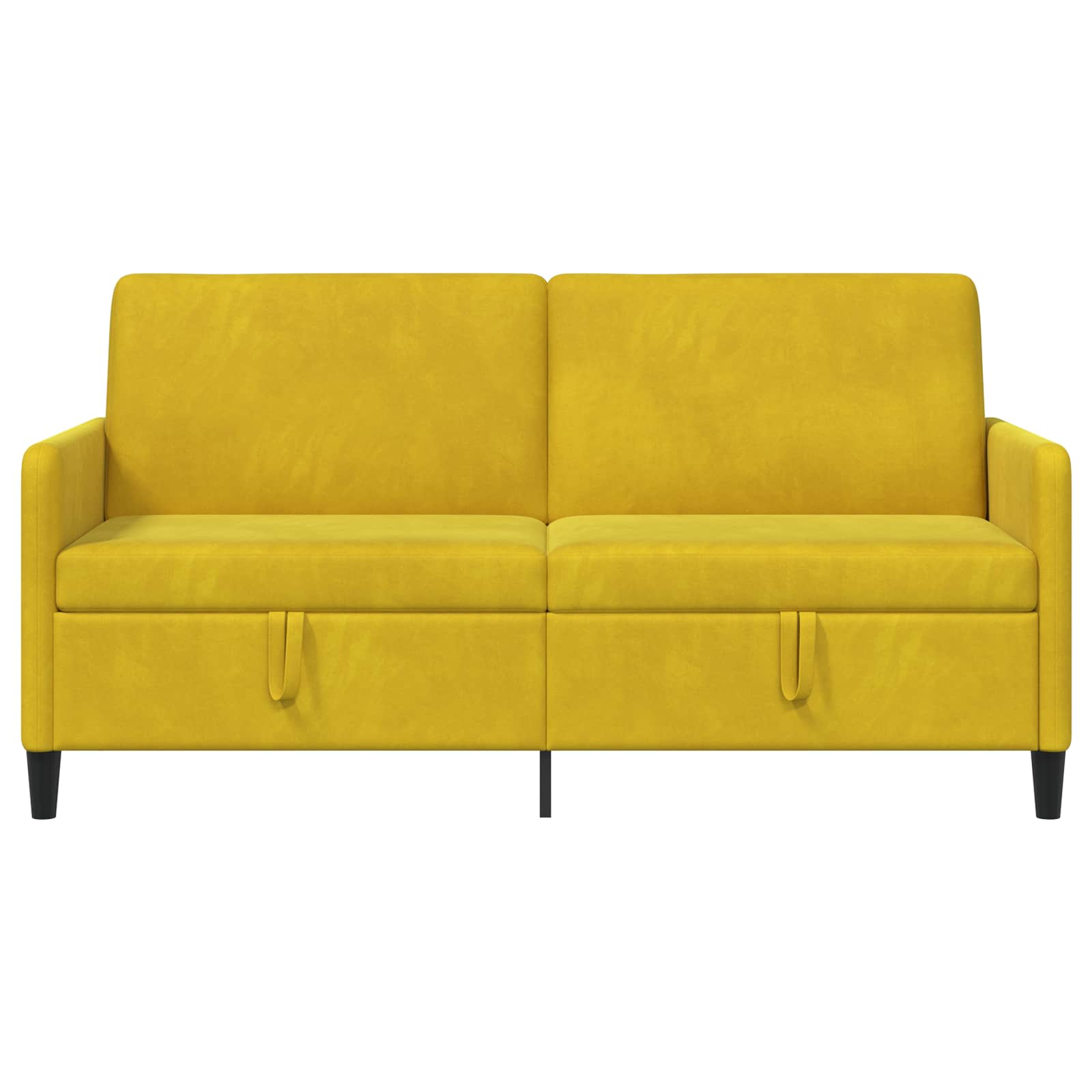 Divano con Storage Giallo 172 x 78 x 87 cm Poliestere | homemem39
