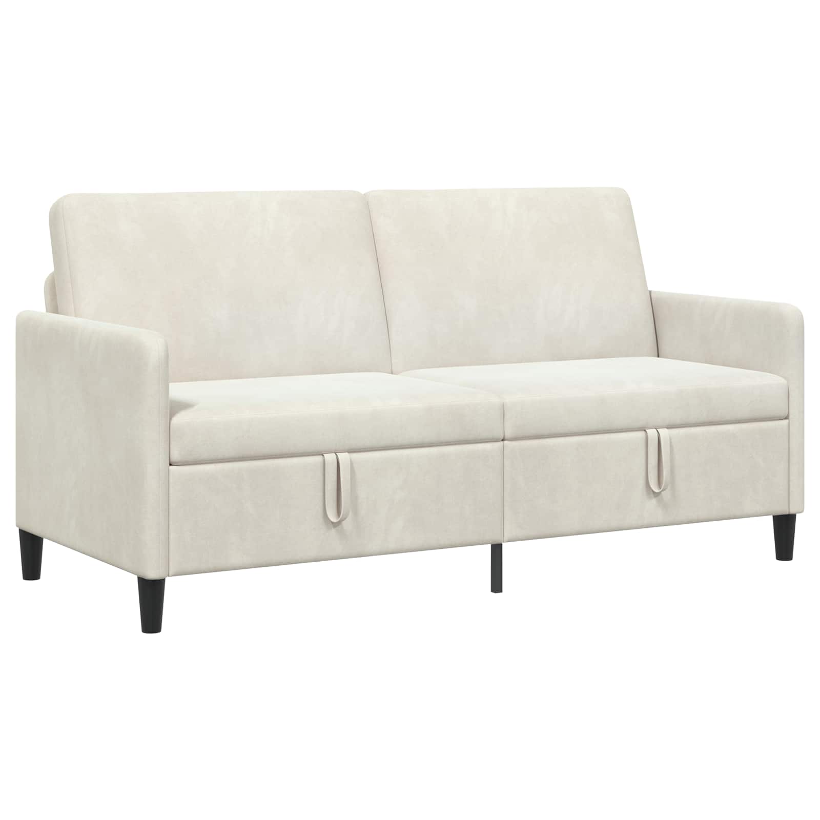 Divano con Storage Crema 172 x 78 x 87 cm Poliestere | homemem39