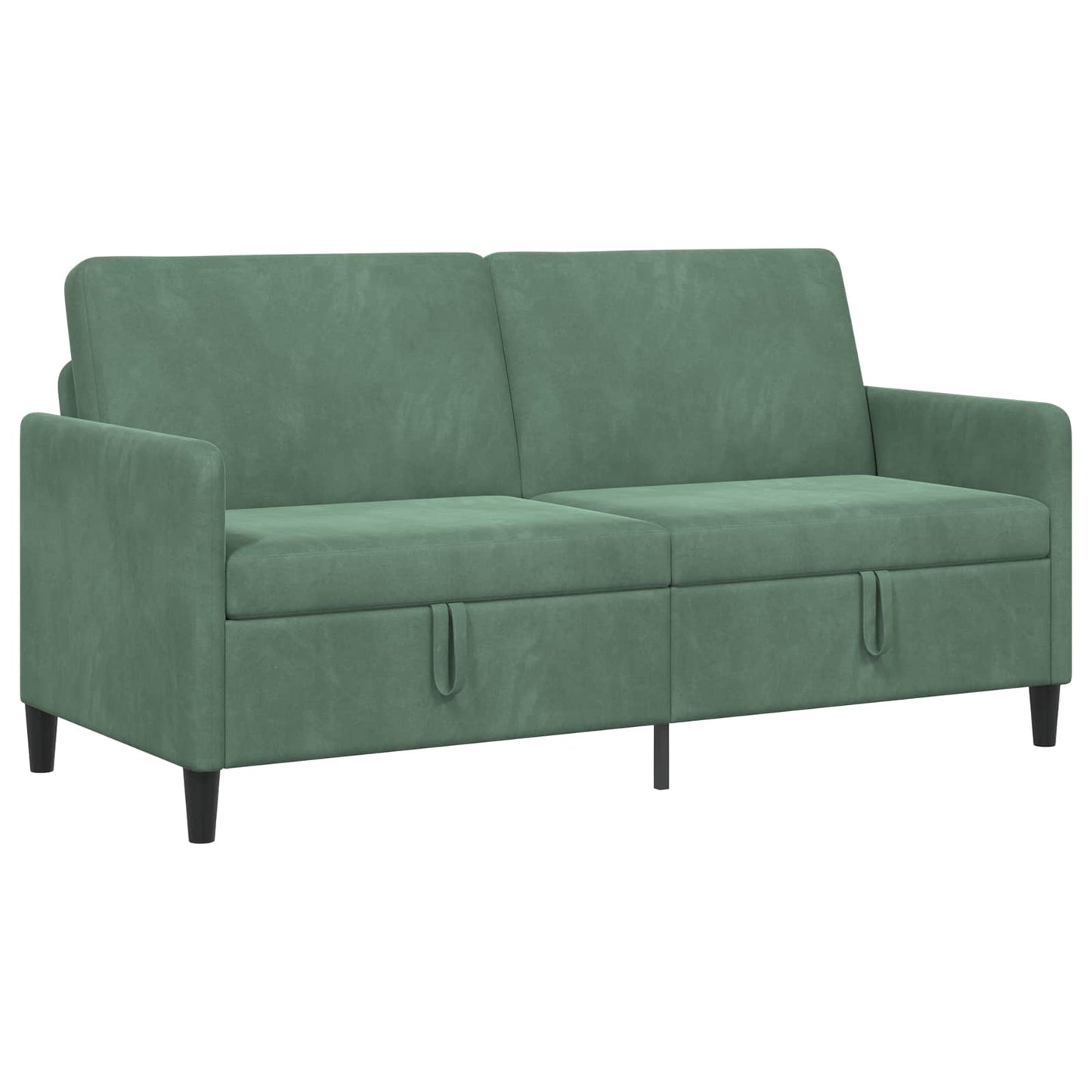 Divano con Storage Verde Mare 172 x 78 x 87 cm Poliestere | homemem39