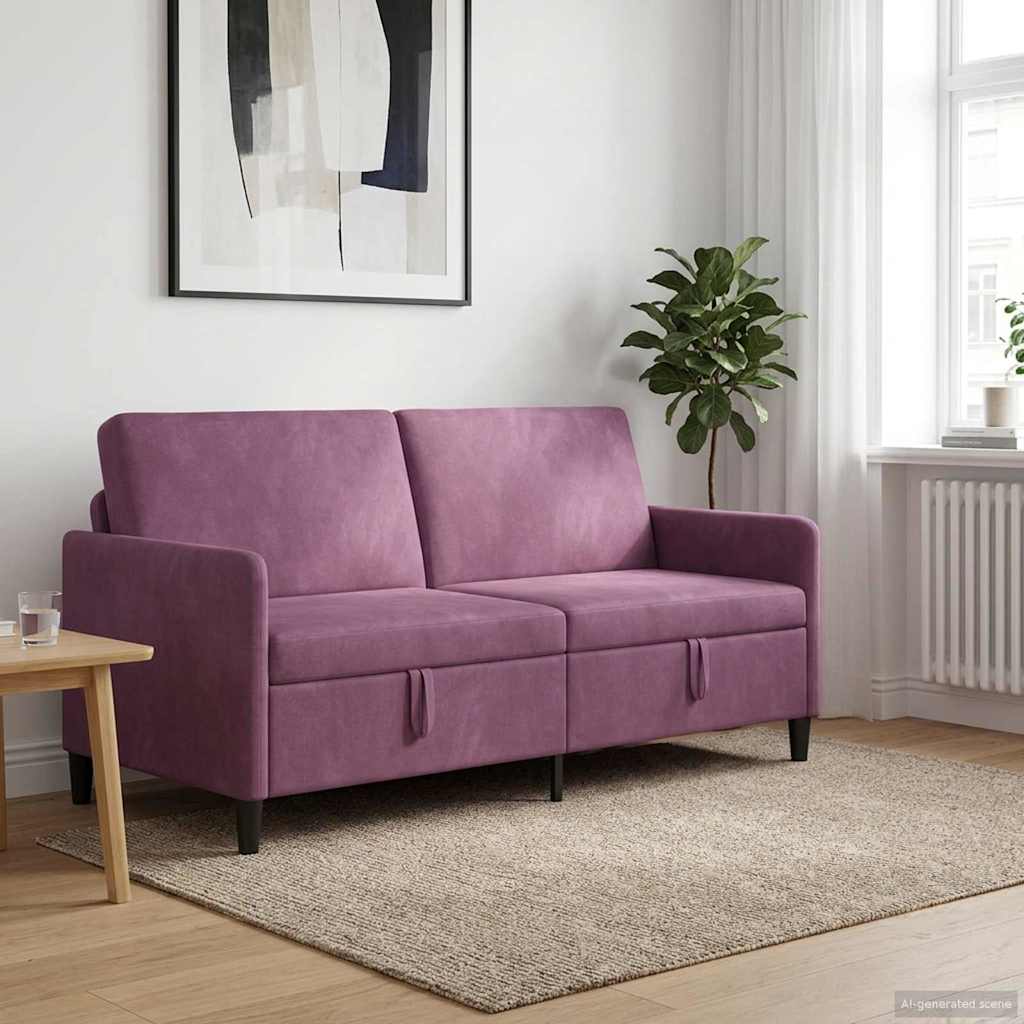 Divano con Storage Viola 172 x 78 x 87 cm Poliestere | homemem39