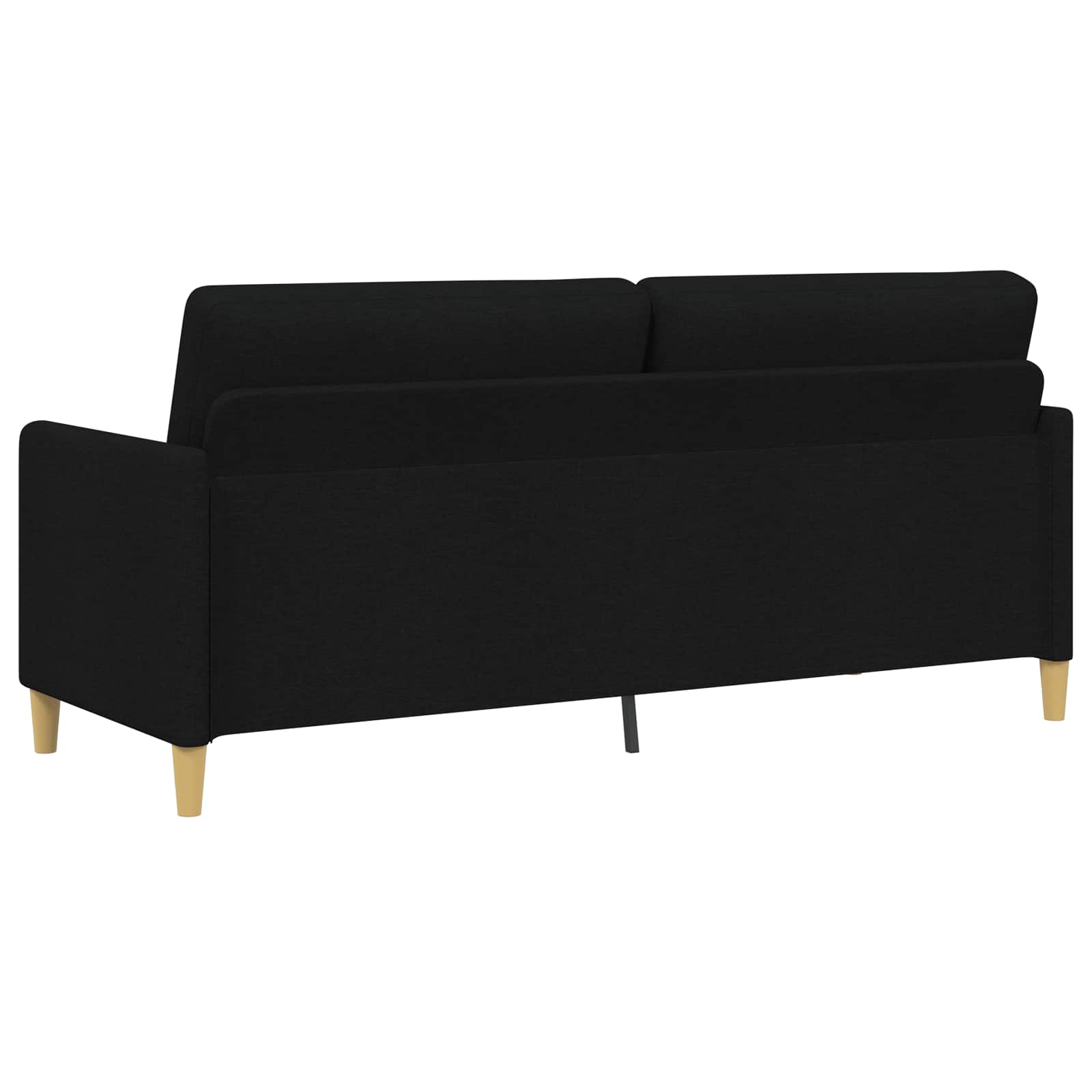 Divano con Storage Nero 192 x 78 x 87 cm Poliestere | homemem39