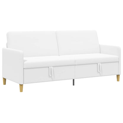 Divano con Storage Bianco 192 x 78 x 87 cm Poliestere | homemem39