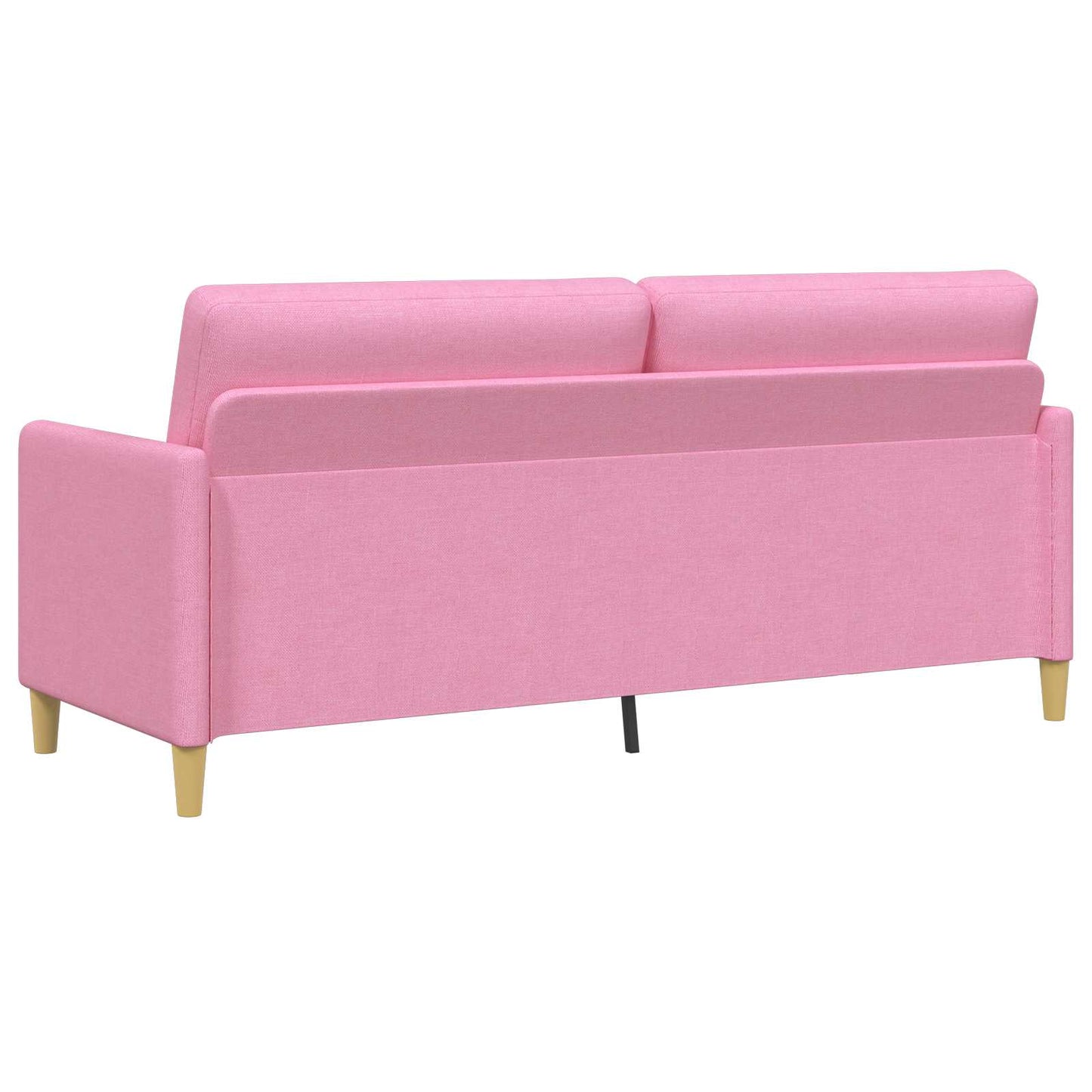 Divano con Storage Rosa 192 x 78 x 87 cm Poliestere