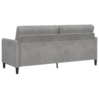 Divano con Storage Grigio Chiaro 192 x 78 x 87 cm Poliestere | homemem39