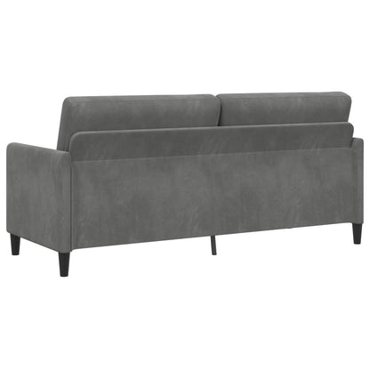 Divano con Storage Grigio Scuro 192 x 78 x 87 cm Poliestere | homemem39