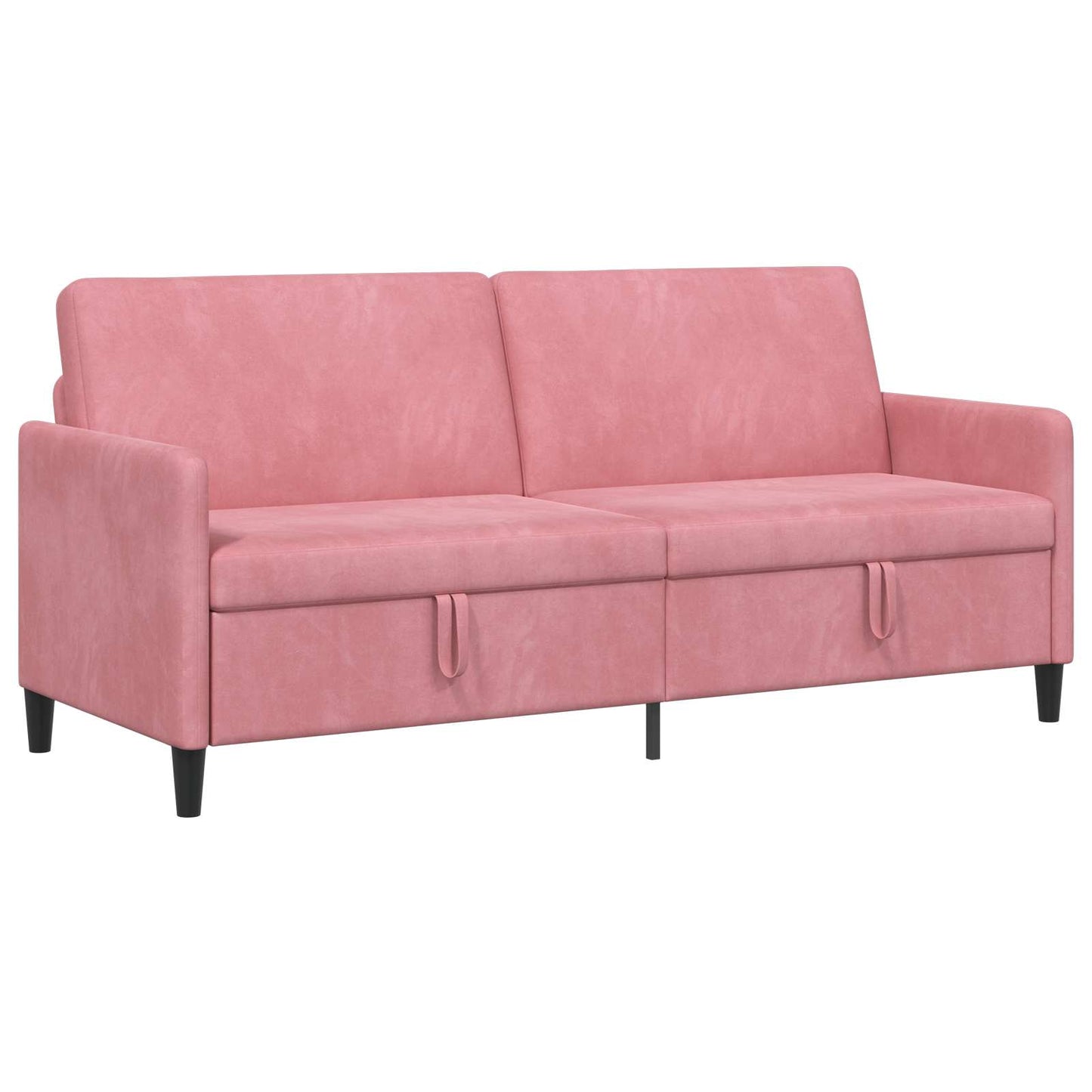 Divano con Storage Rosa 192 x 78 x 87 cm Poliestere | homemem39