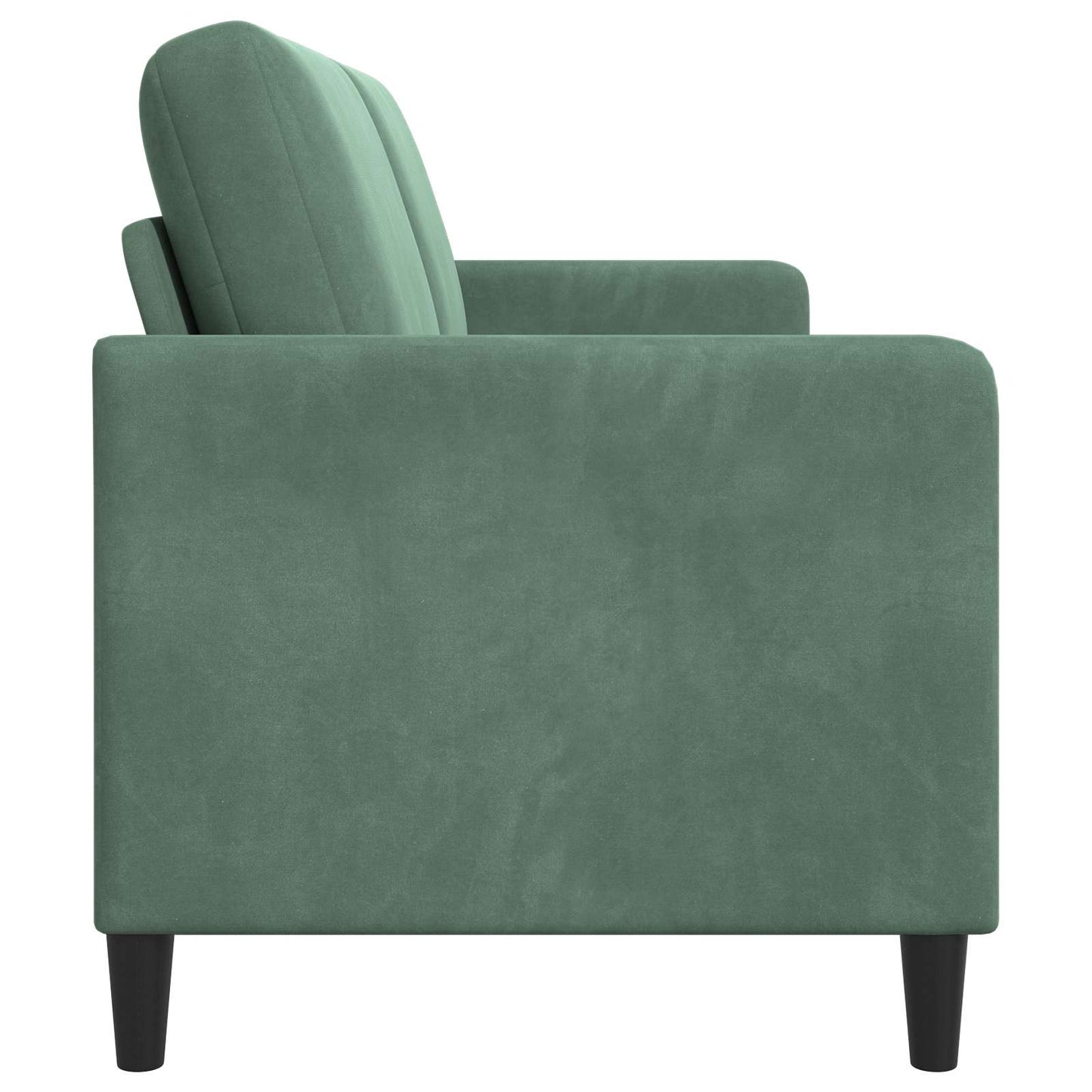 Divano con Storage Verde Mare 192 x 78 x 87 cm Poliestere