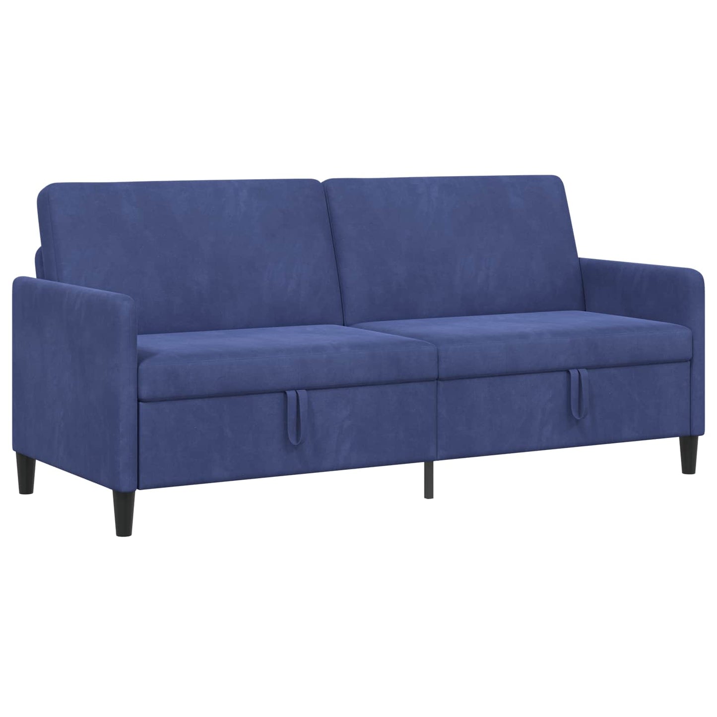 Divano con Storage Blu Polizia 192 x 78 x 87 cm Poliestere | homemem39