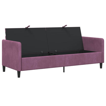 Divano con Storage Viola 192 x 78 x 87 cm Poliestere | homemem39