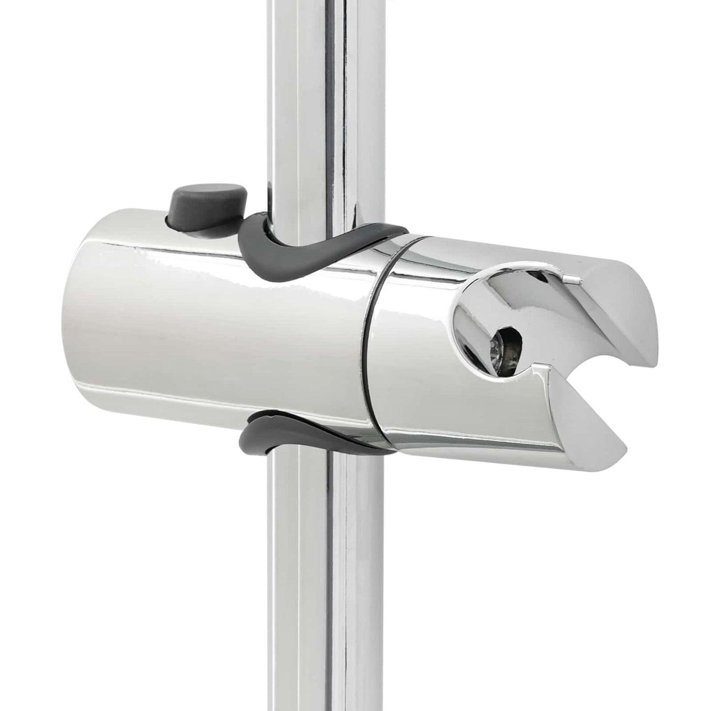 Supporto per Testa di Doccia Cromato 101 cm Acciaio Inox | homemem39