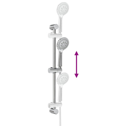 Set di Sistema Doccia Cromato 71 cm Acciaio Inox | homemem39