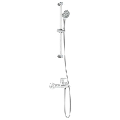 Set di Sistema Doccia Cromato 70 cm Acciaio Inox