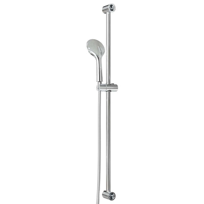 Set di Sistema Doccia Cromato 101 cm Acciaio Inox | homemem39