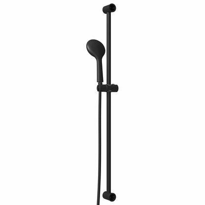 Set di Sistema Doccia Nero 101 cm Acciaio Inox | homemem39