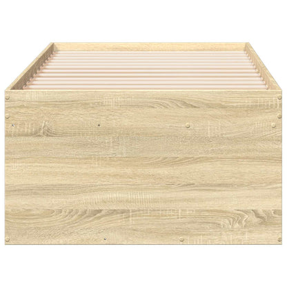 Telaio del letto con storage Rovere Sonoma 80 x 200 cm | homemem39