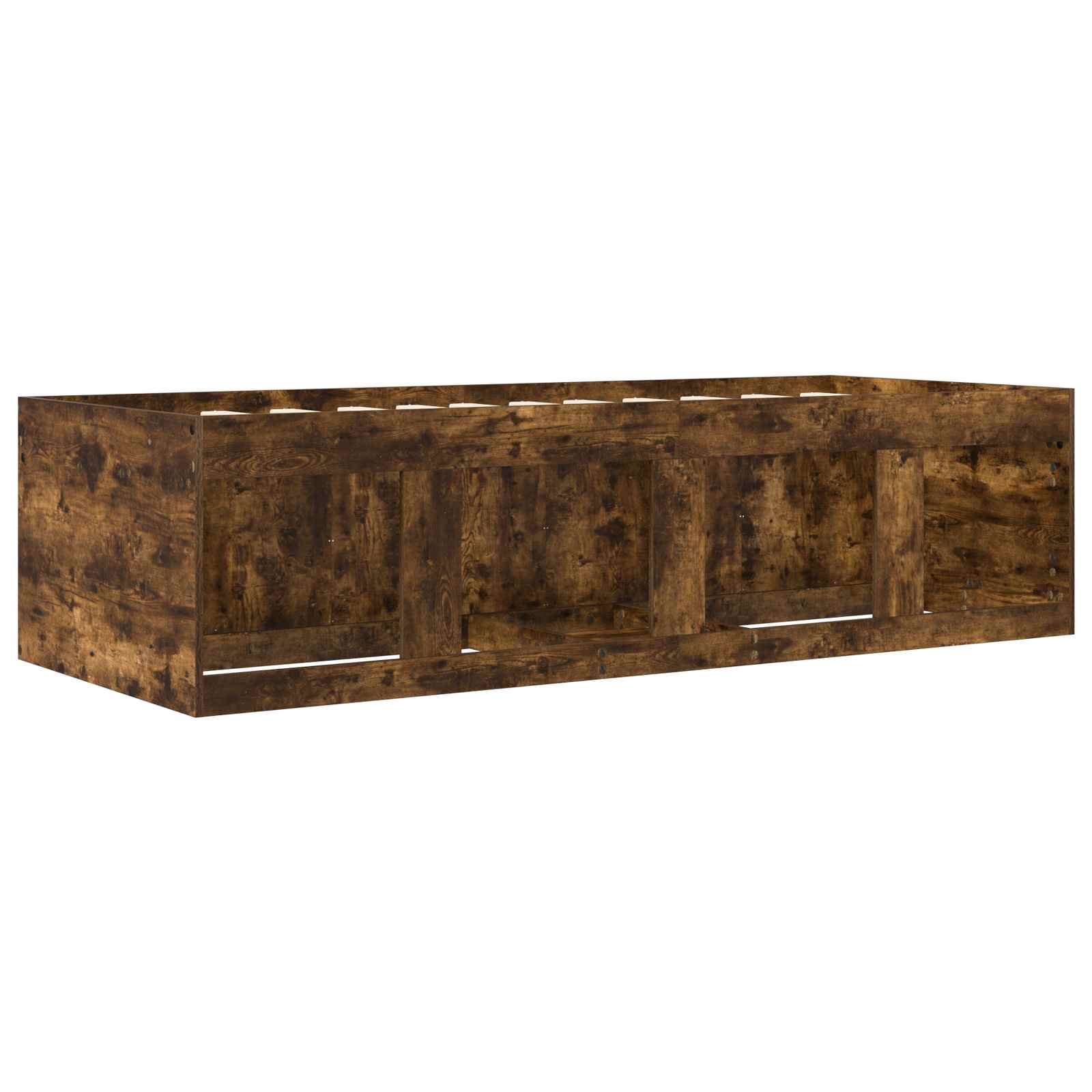 Telaio del letto con storage con porta Rovere Fumo 80 x 200 cm | homemem39