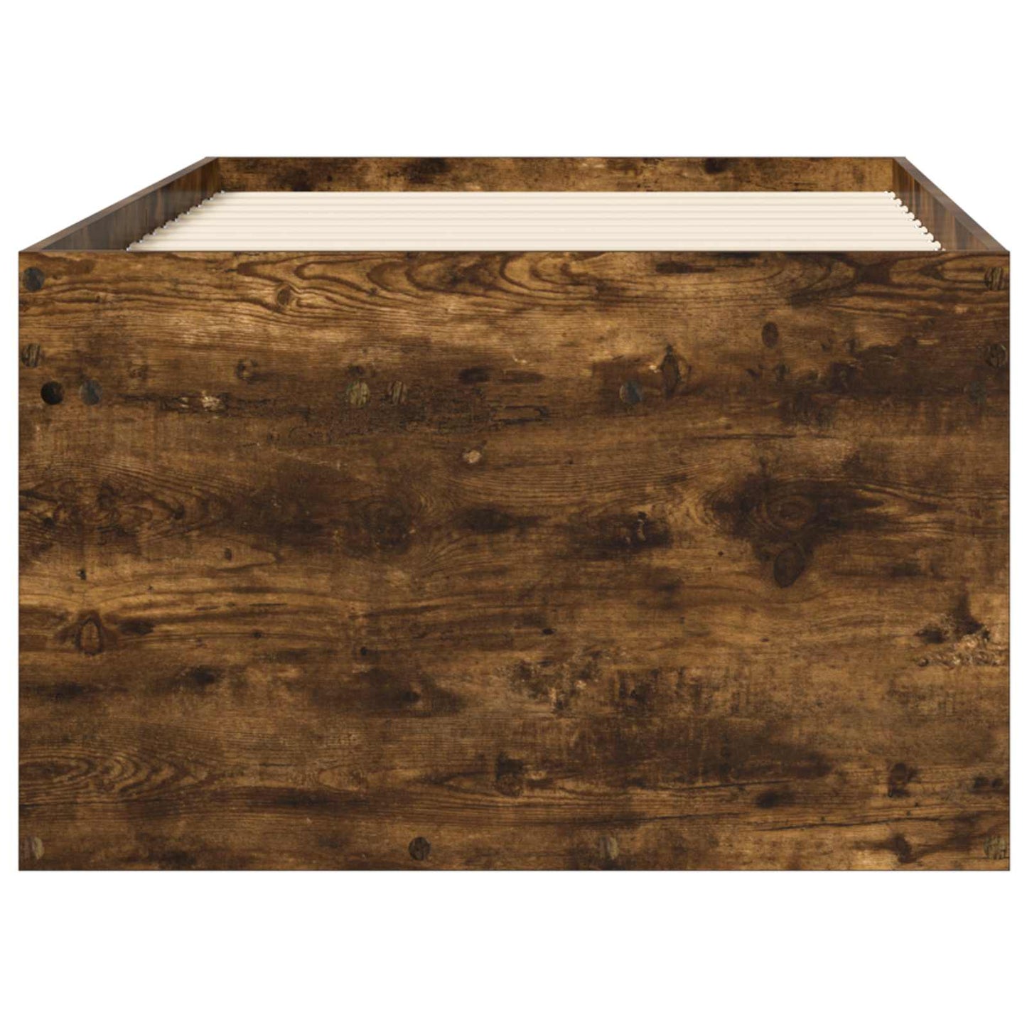 Telaio del letto con storage con porta Rovere Fumo 80 x 200 cm | homemem39