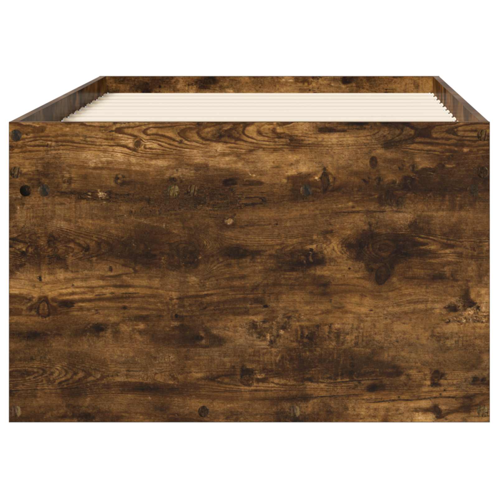 Telaio del letto con storage con porta Rovere Fumo 80 x 200 cm | homemem39