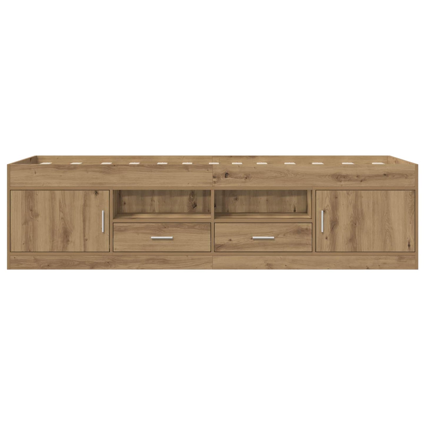 Telaio del letto con storage Rovere Artigianale 80 x 200 cm | homemem39