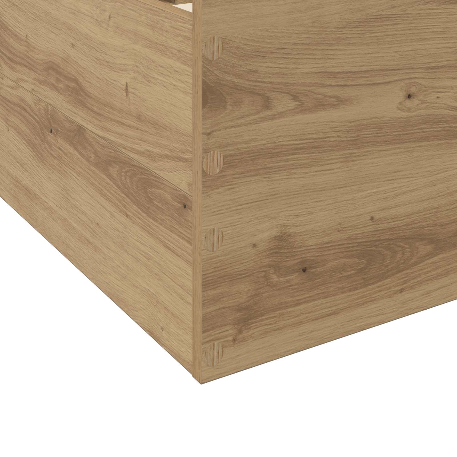 Telaio del letto con storage Rovere Artigianale 80 x 200 cm | homemem39