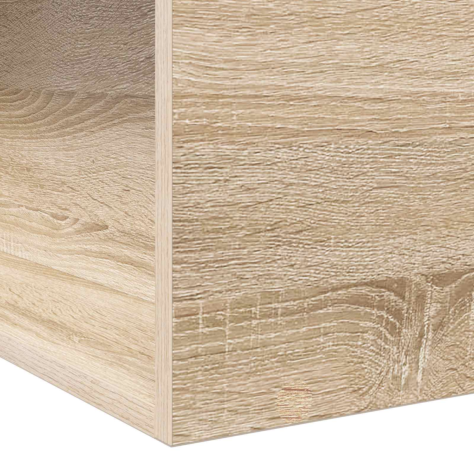 Telaio del letto con storage Rovere Sonoma 80 x 200 cm | homemem39