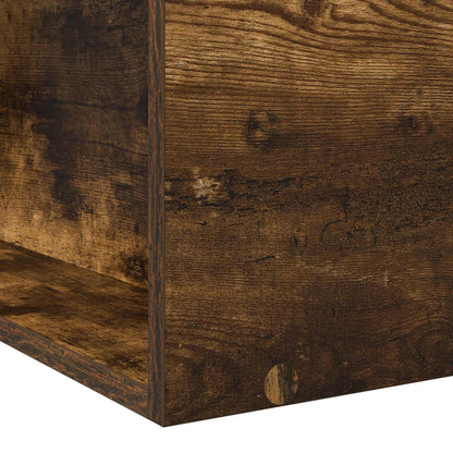 Telaio del letto con storage Rovere Fumo 80 x 200 cm | homemem39