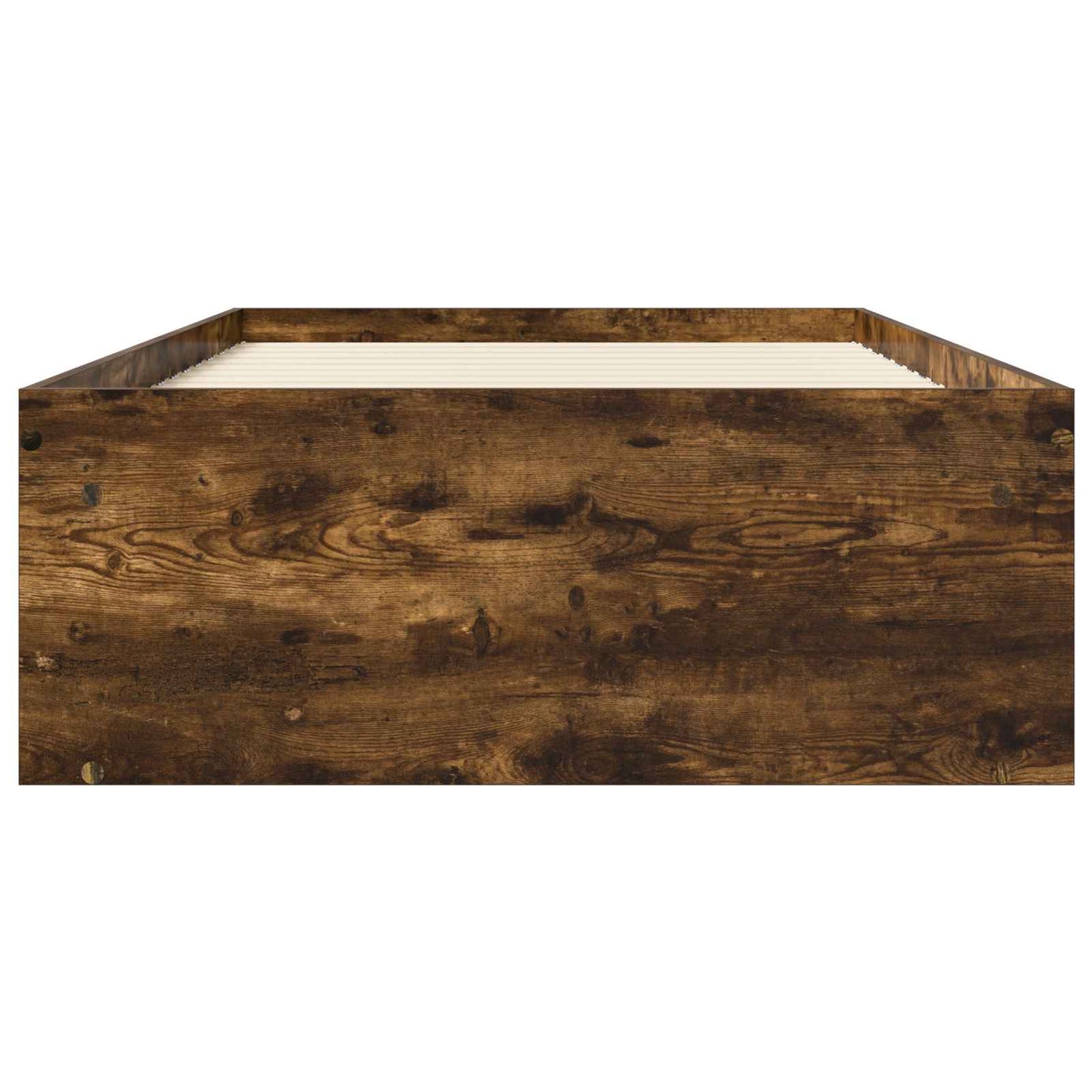 Telaio del letto con storage Rovere Fumo 80 x 200 cm | homemem39