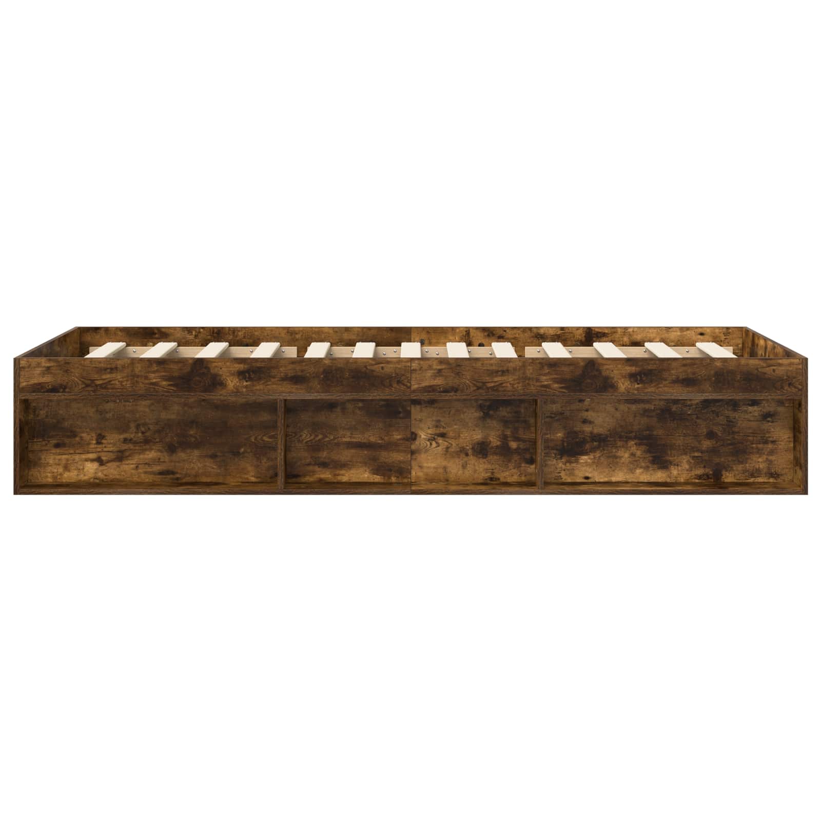 Telaio del letto con storage Rovere Fumo 80 x 200 cm | homemem39