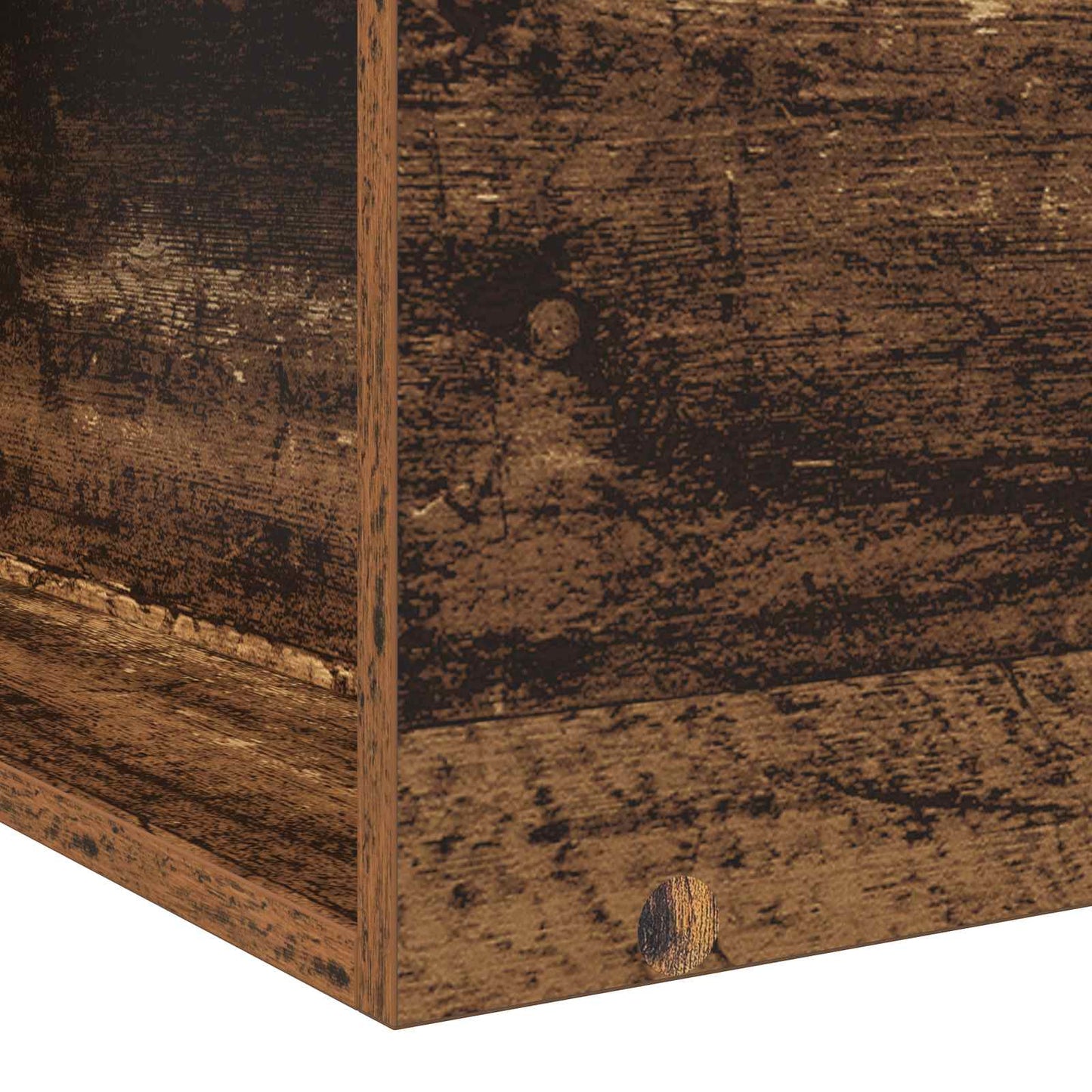 Telaio del letto con storage Legno antico 80 x 200 cm | homemem39