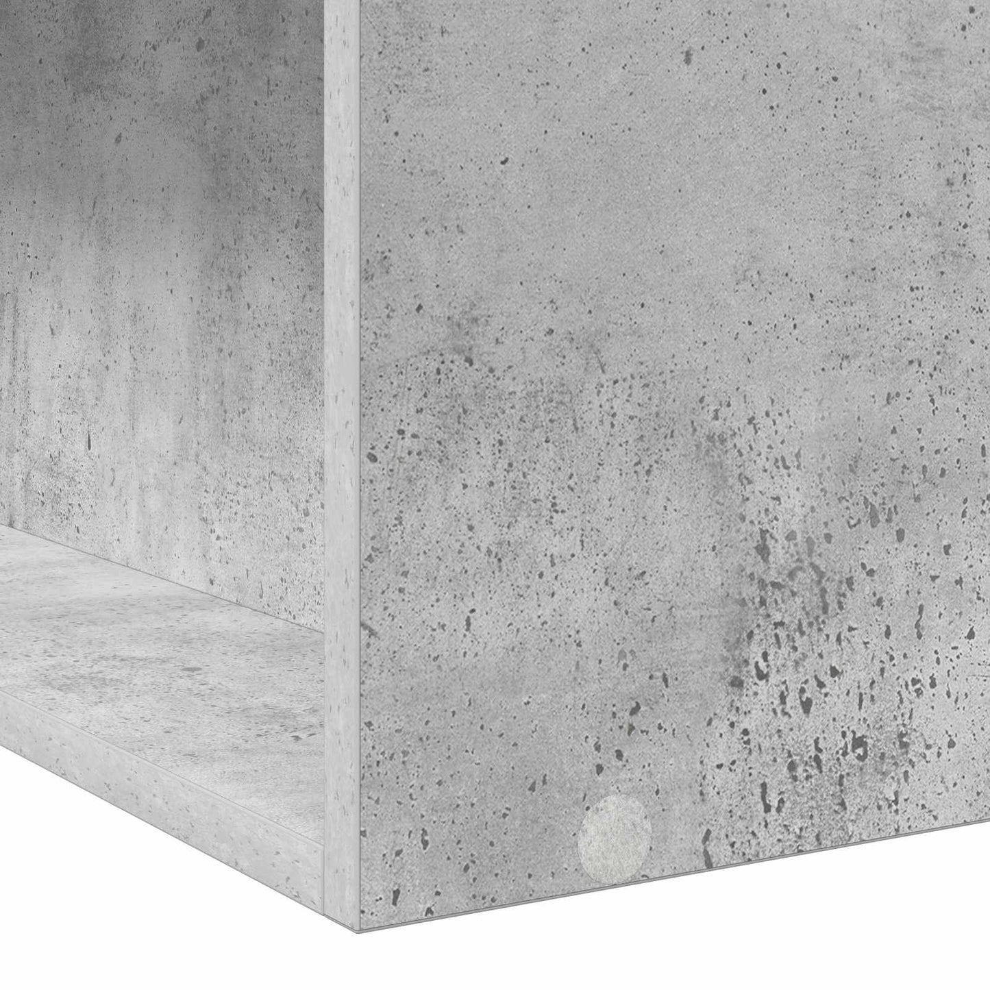 Telaio del letto con storage Grigio Cemento 80 x 200 cm | homemem39