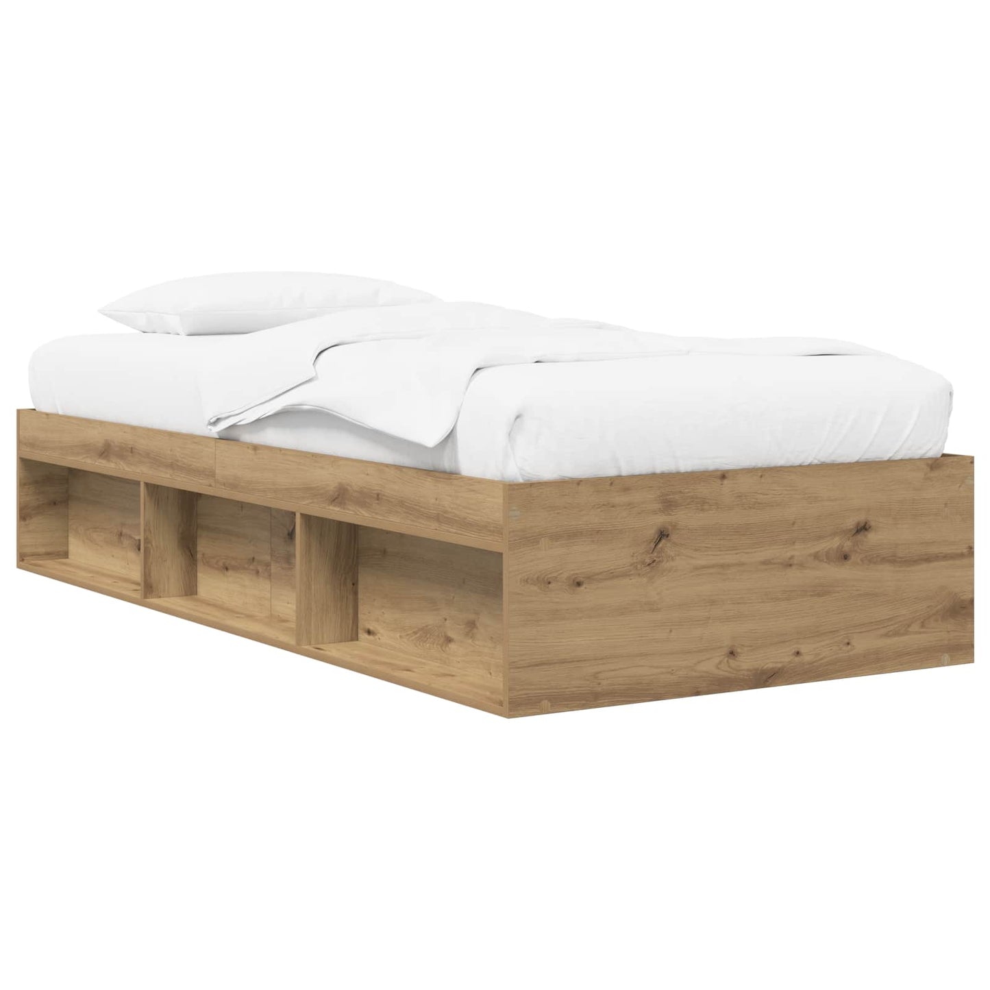 Telaio del letto con storage Rovere Artigianale 80 x 200 cm