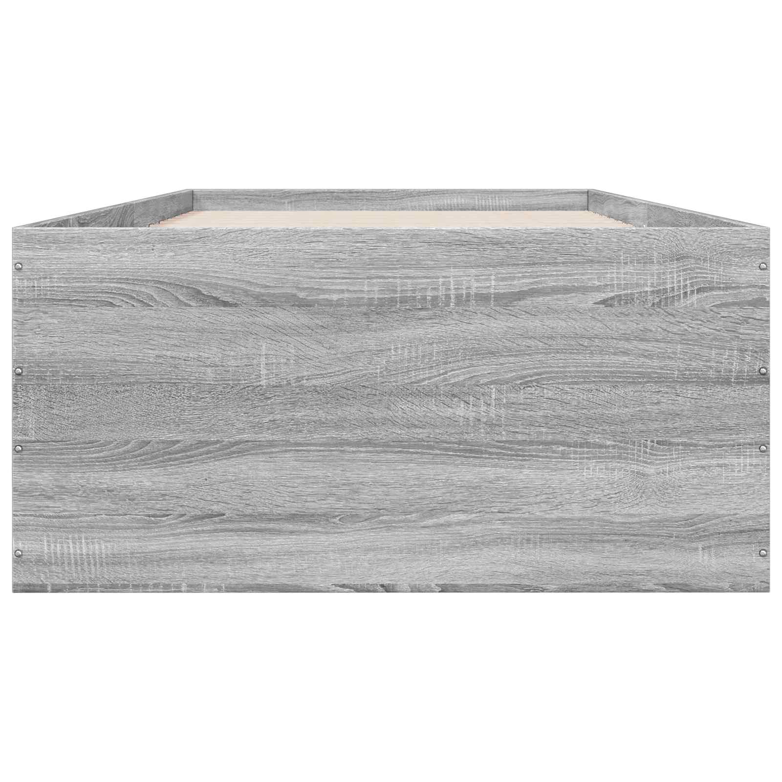 Struttura letto a pavimento Sonoma grigio 80 x 200 cm | homemem39