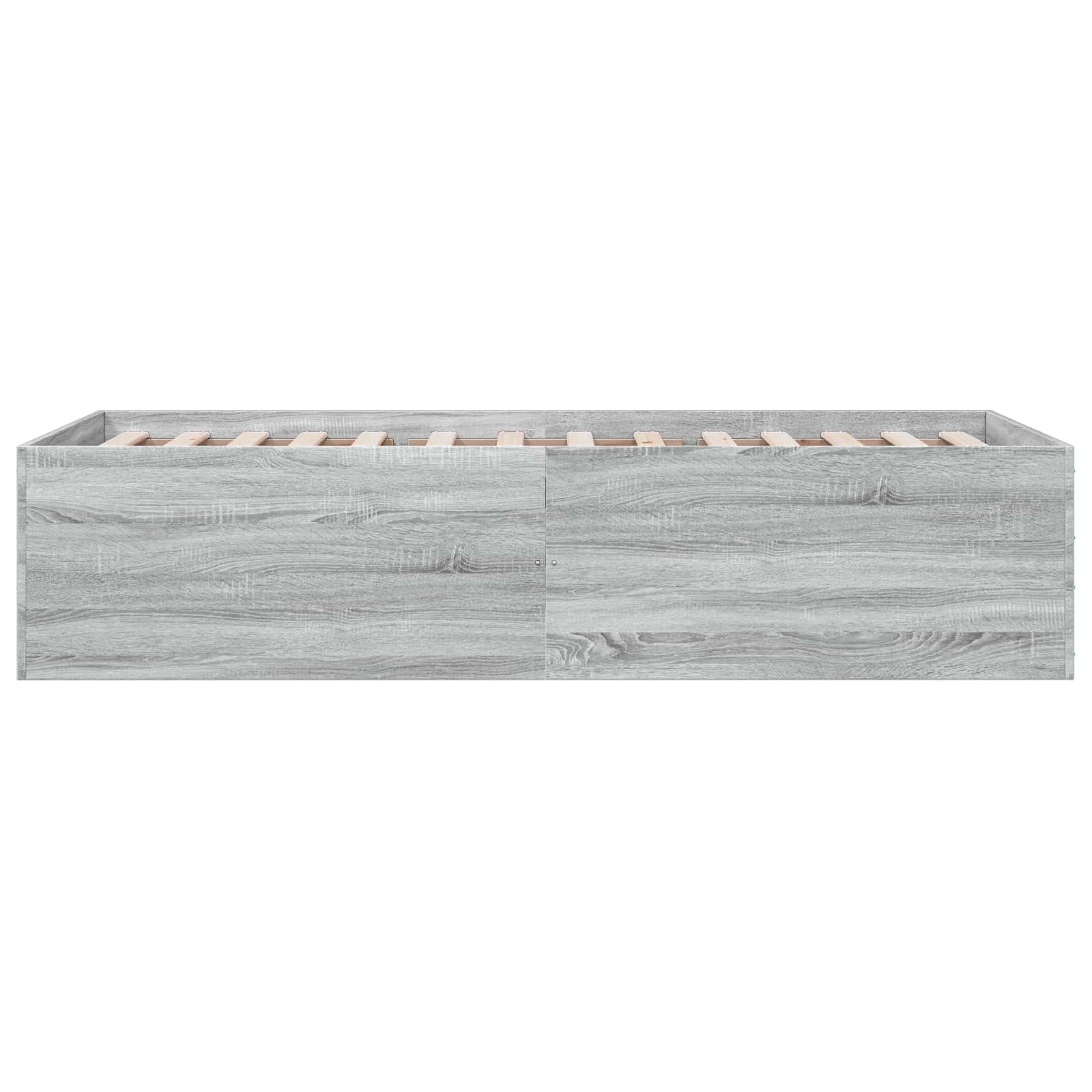 Struttura letto a pavimento Grigio Cemento 80 x 200 cm | homemem39